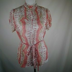 Worthington Women's Mult-color Blouse Size 12